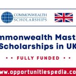 Commonwealth Masters Scholarships in the UK 2026-27 (Fully Funded)