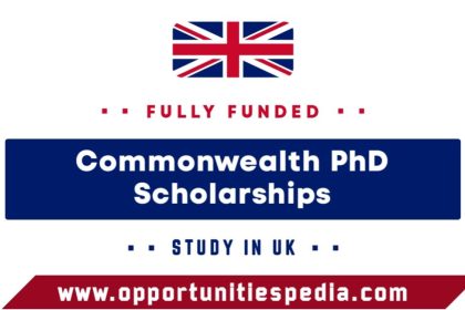 Commonwealth PhD Scholarships 2026-27 in the UK (Fully Funded)