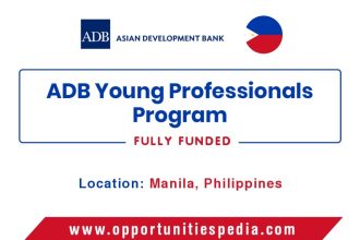 ADB Young Professionals Program 2026 (Fully Funded)