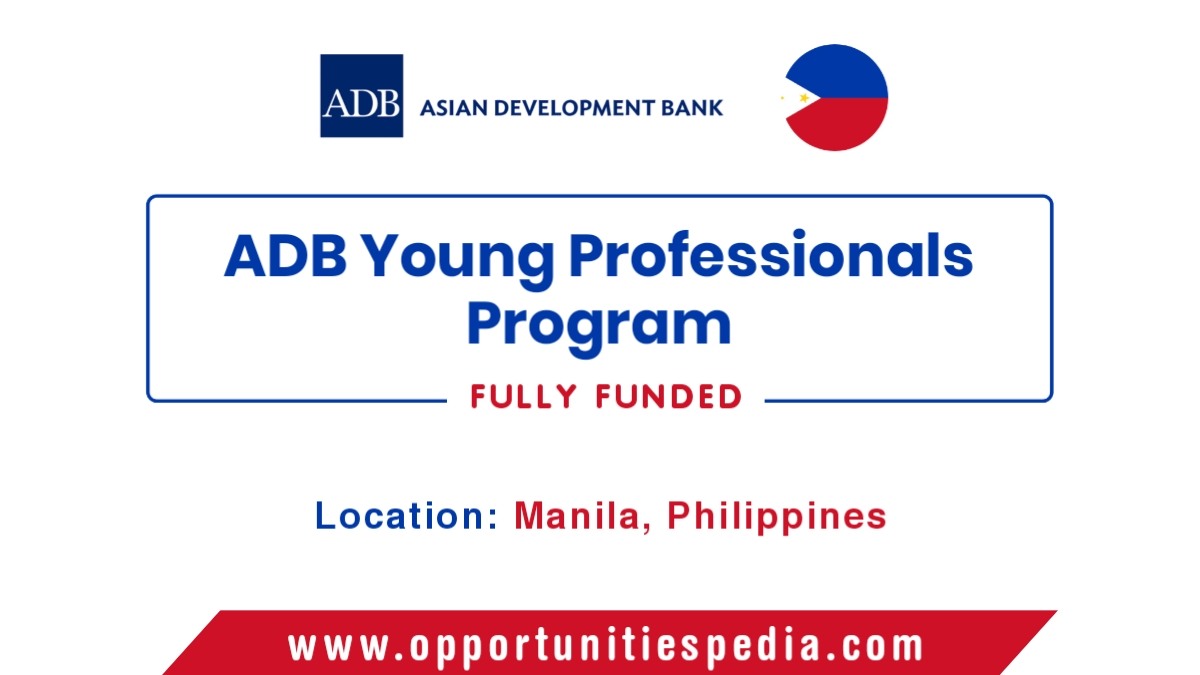 ADB Young Professionals Program 2026 (Fully Funded)