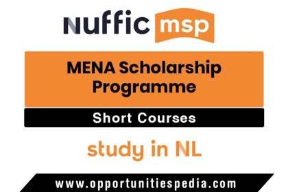 MENA Scholarship Programme 2025 in Netherlands