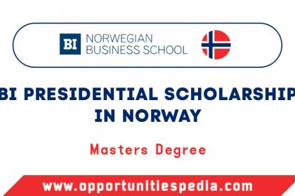 BI Presidential Scholarship 2025 (Study in Norway)