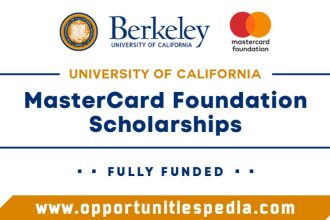 University of California MasterCard Scholarship 2025-26 (Fully Funded)