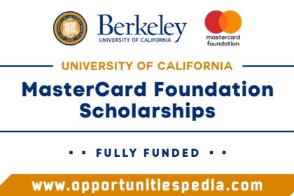 University of California MasterCard Scholarship 2025-26 (Fully Funded)