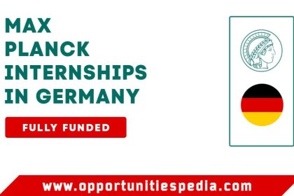 Max Planck Internships 2026 in Germany (Fully Funded)