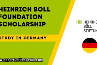 Heinrich Boll Foundation Scholarships 2026 in Germany