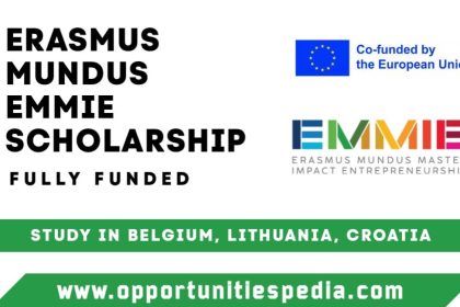 Erasmus Mundus EMMIE Scholarship 2025 (Fully Funded)