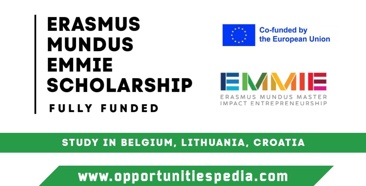 Erasmus Mundus EMMIE Scholarship 2025 (Fully Funded)