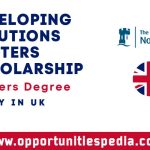 Developing Solutions Masters Scholarship 2025 in UK