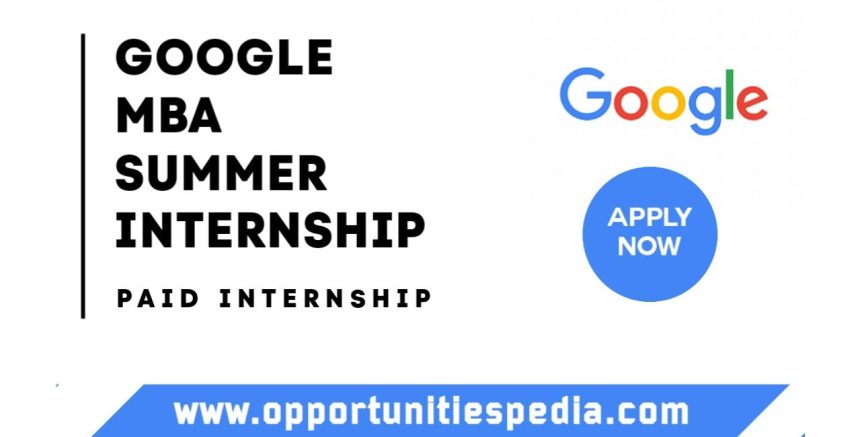 Google MBA Summer Internship 2025