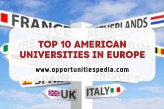 Top 10 American Universities in Europe