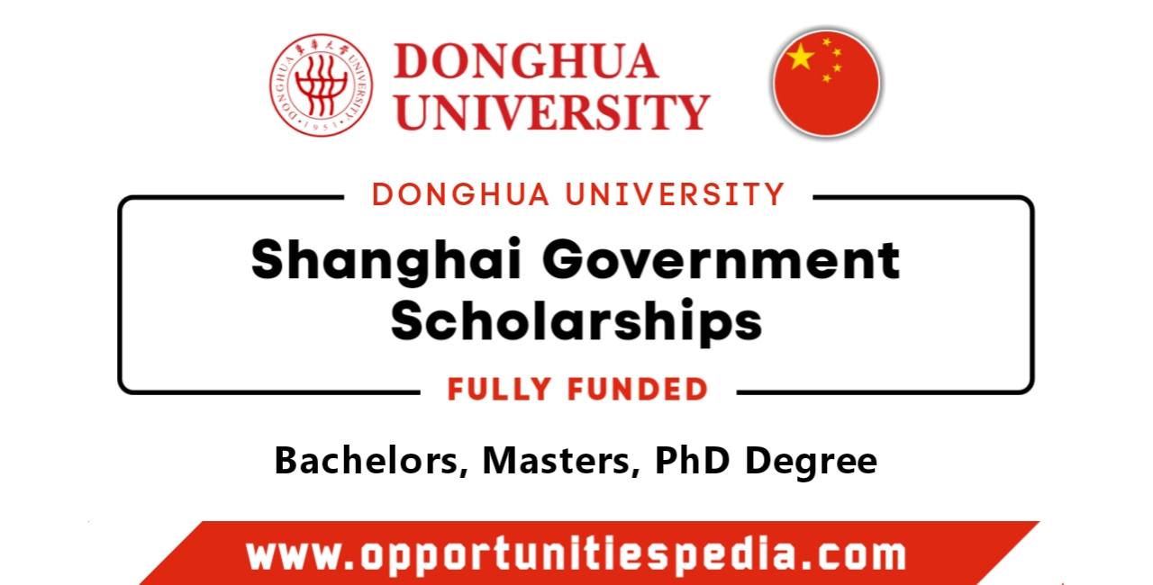 Donghua University SGS Scholarships 2025 in China (Fully Funded)