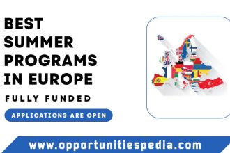 Best Summer Programs in Europe 2025 (Fully Funded)