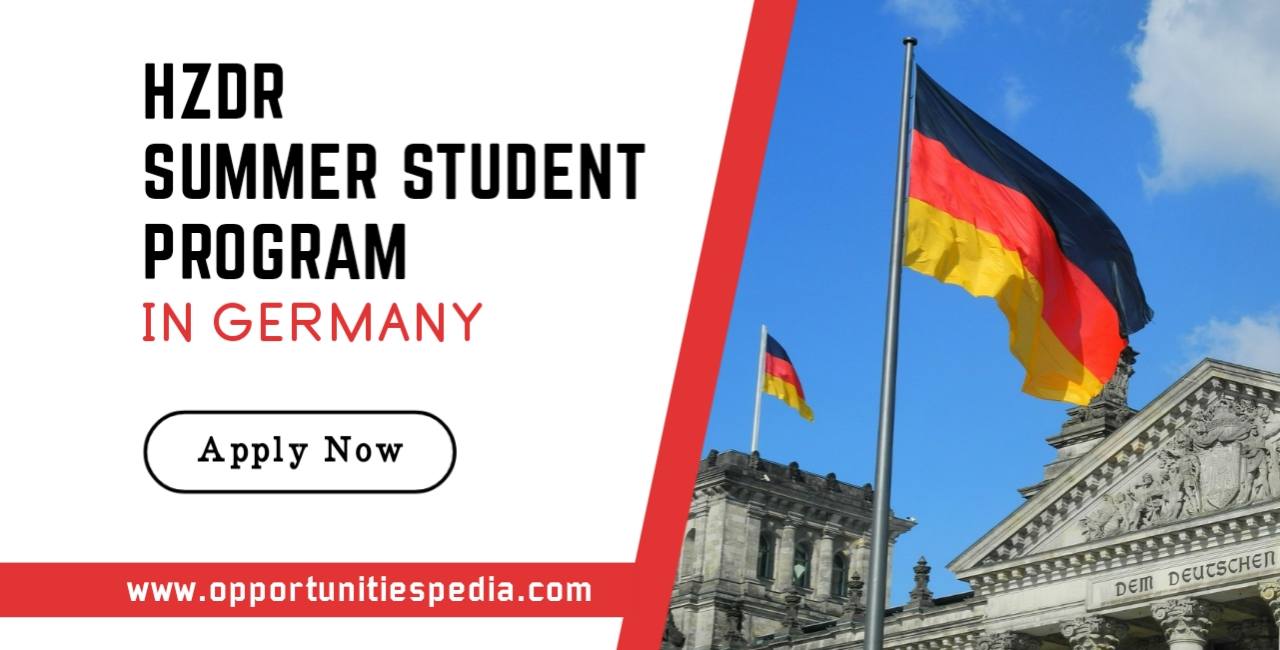 HZDR Summer Student Program 2025 in Germany (Funded)