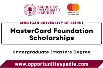 AUB Mastercard Foundation Scholarship 2025 (Fully Funded)