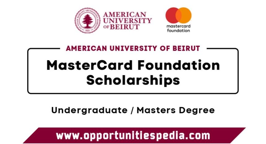AUB Mastercard Foundation Scholarship 2025 (Fully Funded)
