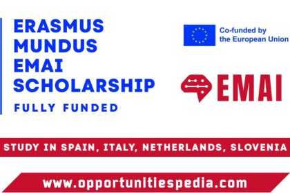 Erasmus Mundus EMAI Scholarship 2025 (Fully Funded)