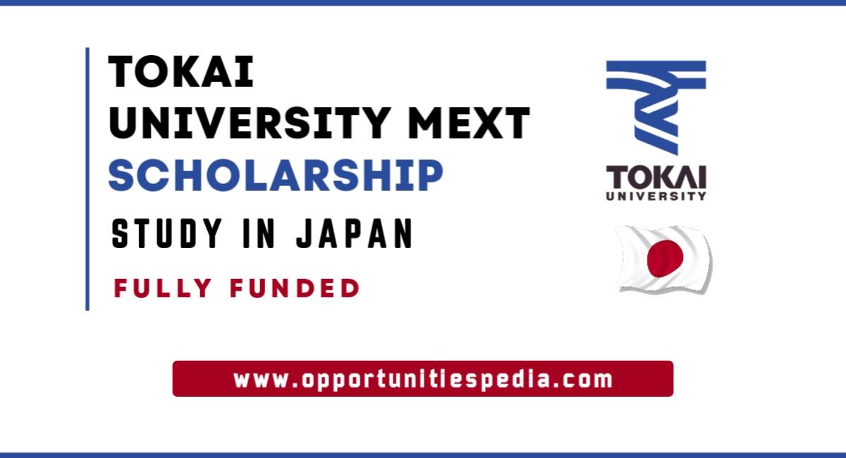 Tokai University MEXT Scholarship 2025 in Japan (Fully Funded)