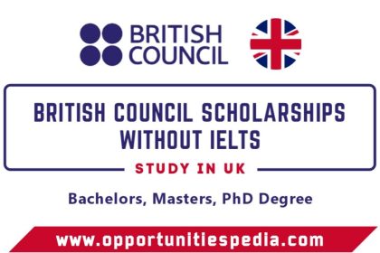 British Council Scholarships 2025-26 Without IELTS (Fully Funded)
