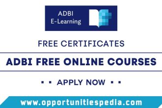 ADBI Free Online Courses 2025 (ADBI E-Learning)