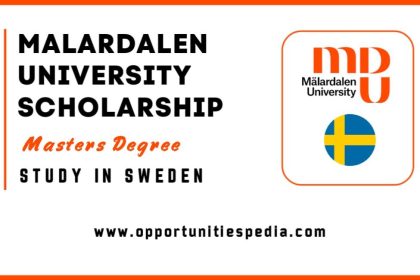 Malardalen University Scholarship 2025 in Sweden