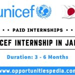 UNICEF Internship 2025 in Japan (Paid Internship)