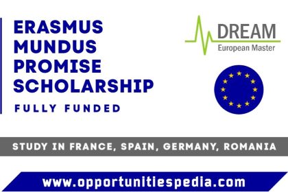 Erasmus Mundus Dream Scholarship 2025 (Fully Funded)
