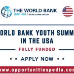 World Bank Youth Summit 2025 in the USA (Fully Funded)