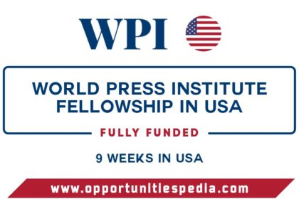 World Press Institute Fellowship 2025 in USA (Fully Funded)