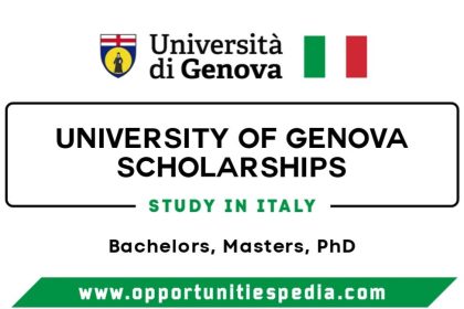 University of Genova Scholarships 2025-2026 (Study in Italy)