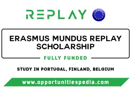 Erasmus Mundus REPLAY Scholarship 2025 (Fully Funded)