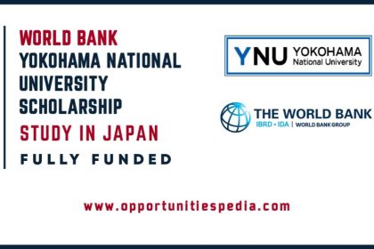 World Bank Yokohama National University Scholarship 2025 in Japan (Fully Funded)