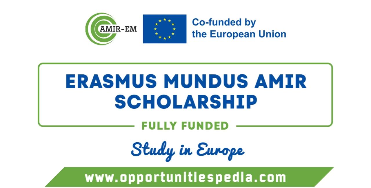 mErasmus Mundus AMIR Scholarship 2026 (Fully Funded)
