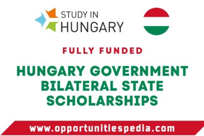 Hungary Government Bilateral State Scholarships 2025 (Fully Funded)