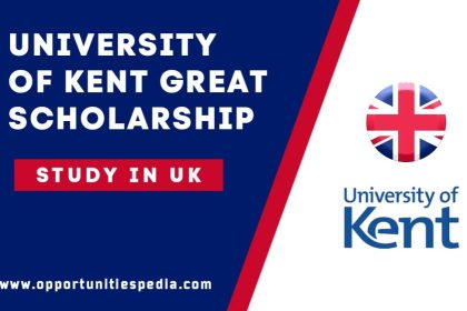 University of Kent GREAT Scholarship 2025 in the UK