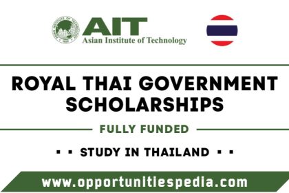 Royal Thai Government Scholarships 2025 (Fully Funded)