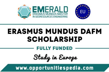 Erasmus Mundus EMerald Scholarship 2025 in Europe (Fully Funded)