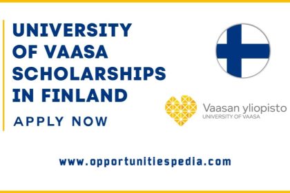 University of Vaasa Scholarships 2025 in Finland