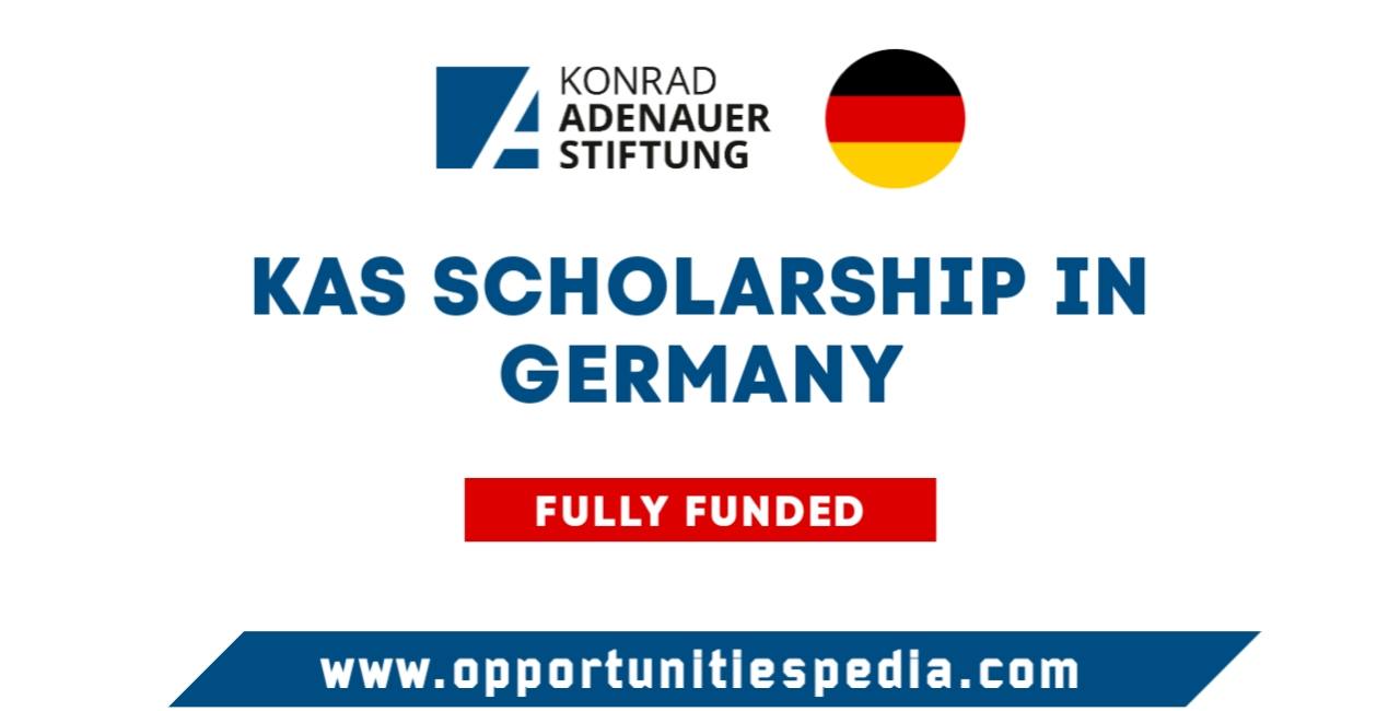 KAS Scholarship 2025-2026 in Germany (Fully Funded)