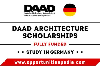 DAAD Germany Study Scholarships in Architecture 2026 (Fully Funded)