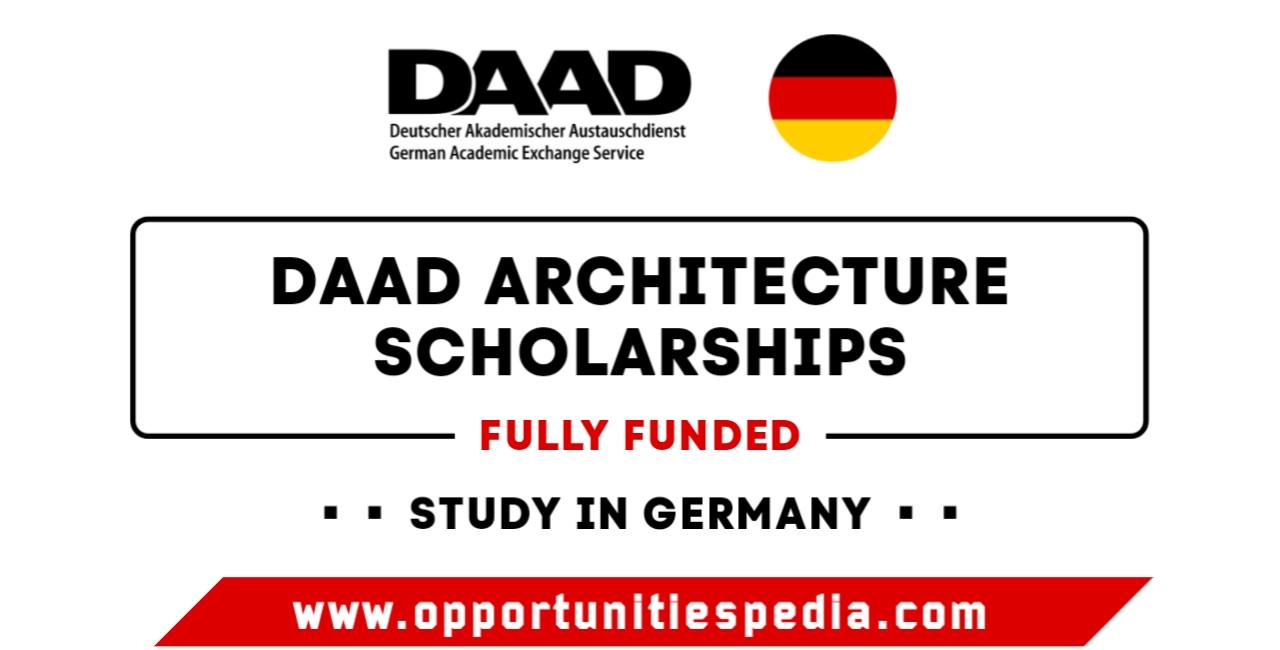 DAAD Germany Study Scholarships in Architecture 2026 (Fully Funded)