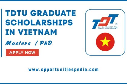 TDTU Graduate Scholarships 2025 in Vietnam