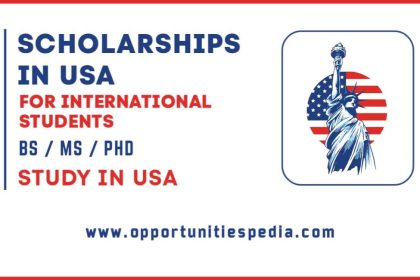 USA Scholarships 2025 (BS, MS, PhD Programs)