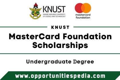 Mastercard Foundation Scholarship 2025 at KNUST (Fully Funded)