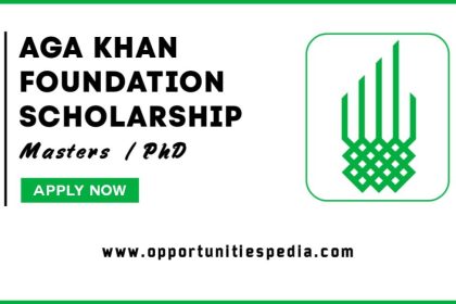 Aga Khan Foundation Scholarship Program 2025-2026