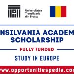 Transilvania Academica Scholarship 2025 in Romania