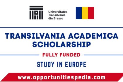 Transilvania Academica Scholarship 2025 in Romania