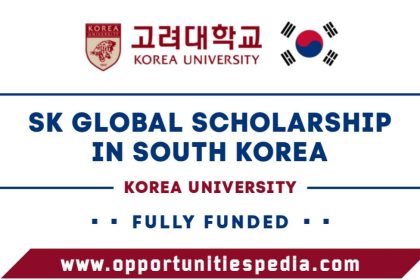 SK Global Scholarship at Korea University 2025 (Fully Funded)