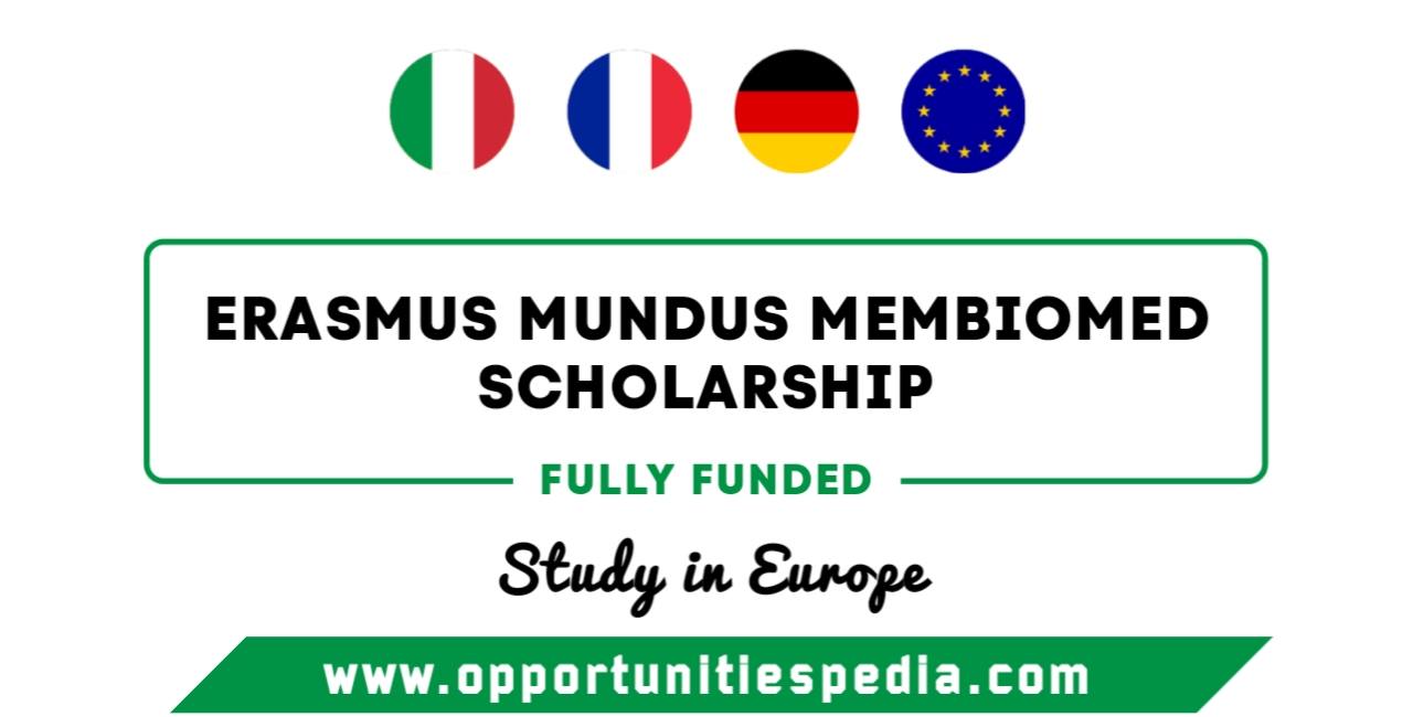 Erasmus Mundus MemBioMed Scholarship 2025 in Europe (Fully Funded)