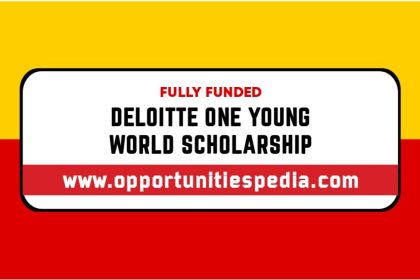 Deloitte One Young World Scholarship 2025 in Germany (Fully Funded)
